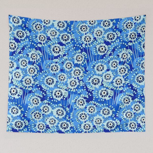 Item preview, Alpine flowers, Blue version designed and sold by Alex  Blud.