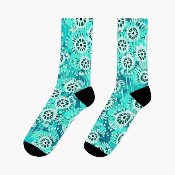 Item preview, Alpine flowers, Turquoise version designed and sold by Alex  Blud.