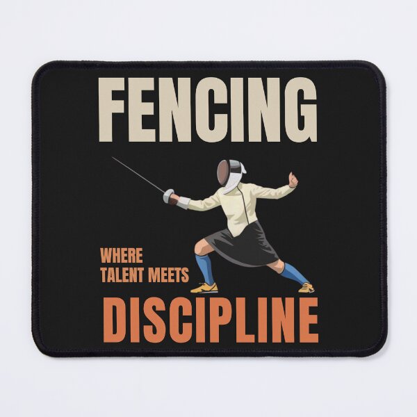 Item preview, Fencing. Where Talent Meets Discipline. Fencer. For Women designed and sold by Anniko Art Studio.