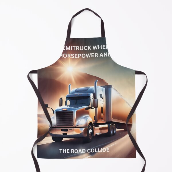 Item preview, SEMITRUCK WHERE HORSEPOWER AND THE ROAD COLLIDE designed and sold by Mauricedm71.