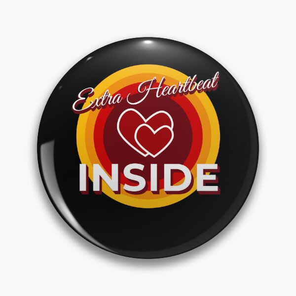 Item preview, extra heartbeat inside designed and sold by KaiLabsArt.