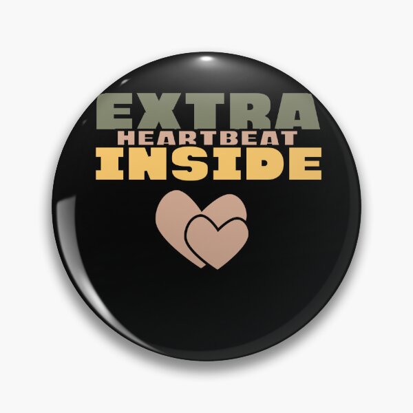 Item preview,  extra heartbeat inside designed and sold by KaiLabsArt.