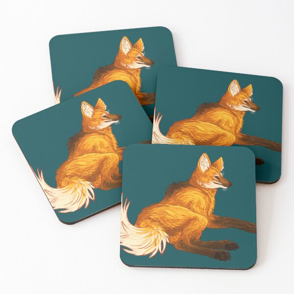 Item preview, Maned Wolf Relaxing designed and sold by VulpiSketch.
