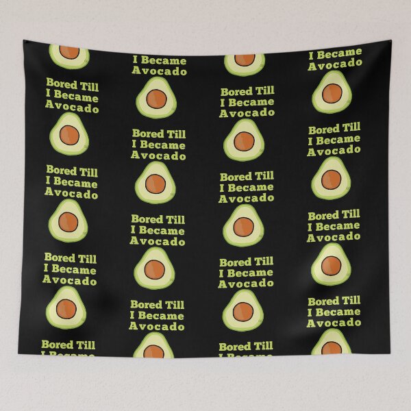 Item preview, LaMaisonOfMY NEW BORED TILL I BECAME AN AVOCADO COLLECTION NO.1.3 BLACK designed and sold by LaMaisonOfMY.