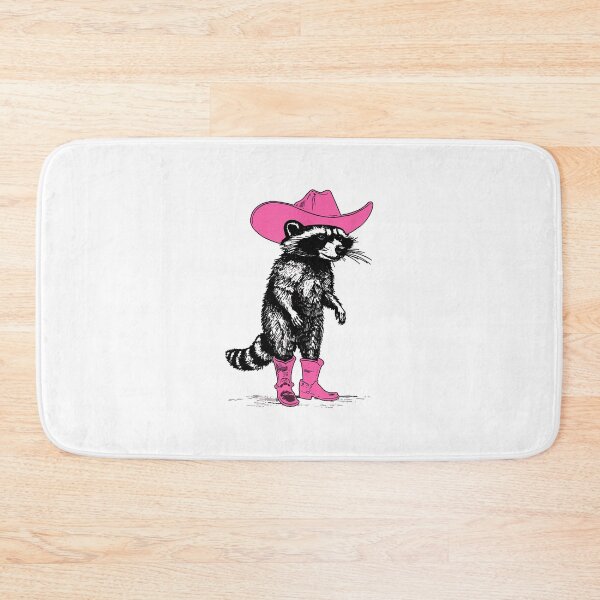 Item preview, Vintage Raccoon Cowgirl Funny Trash Panda Western Country Cowgirls designed and sold by MOHAMED FRASER.