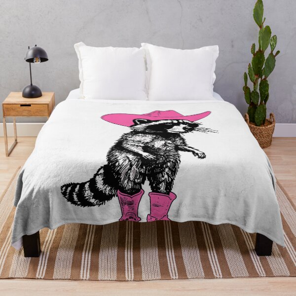 Item preview, Vintage Raccoon Cowgirl Funny Trash Panda Western Country Cowgirls designed and sold by MOHAMED FRASER.