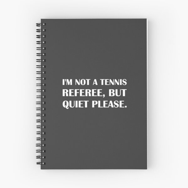 Item preview, I'm not a tennis referee, but quiet please. / Introvert Joke Funny T-Shirt Label designed and sold by introvertvibes.