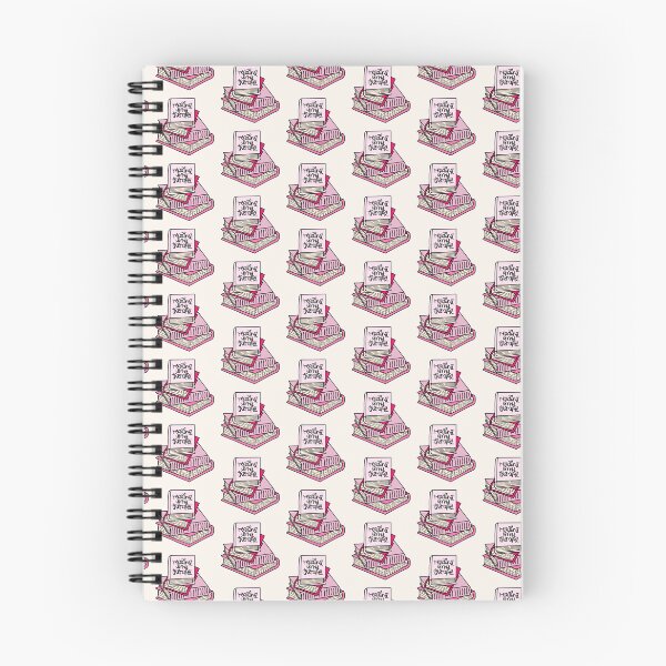 Item preview, "Books Are My Therapy" Pile of Books - Pink designed and sold by MrsCreative1.