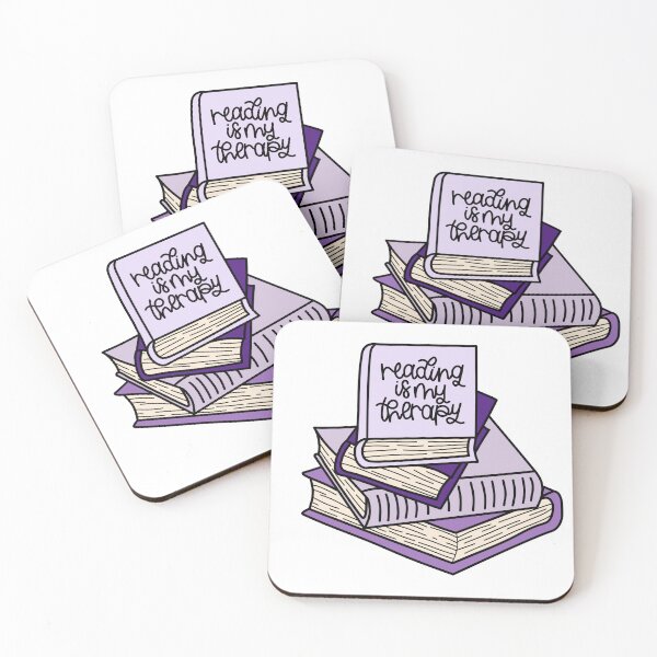 Item preview, Copy of "Books Are My Therapy" Pile of Books - Purple designed and sold by MrsCreative1.