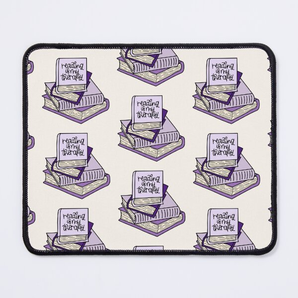 Item preview, Copy of "Books Are My Therapy" Pile of Books - Purple designed and sold by MrsCreative1.