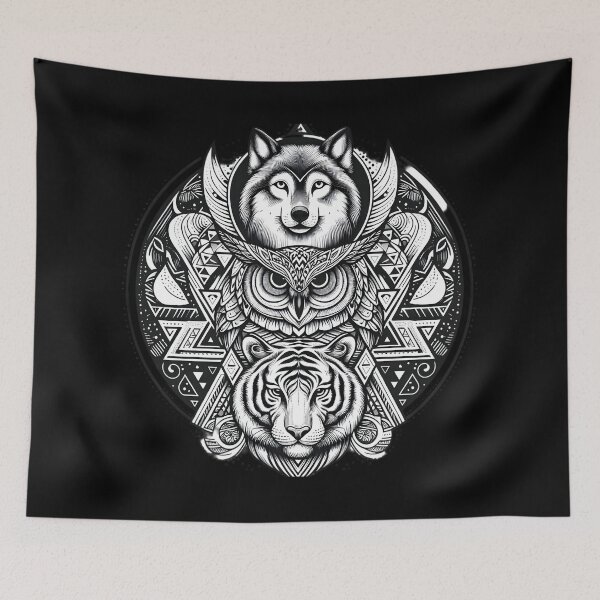 Item preview, Totemic Trinity designed and sold by pumsquare.