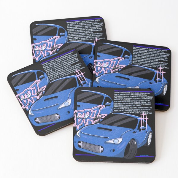 Item preview, Subie Brz Blue Car Drifting designed and sold by MonkiFlipp.