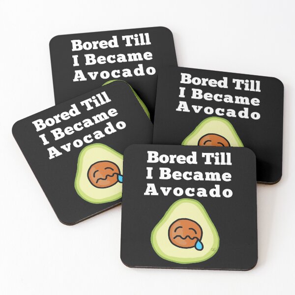 Item preview, LaMaisonOfMY NEW BORED TILL I BECAME AN AVOCADO COLLECTION NO.2 BLACK designed and sold by LaMaisonOfMY.
