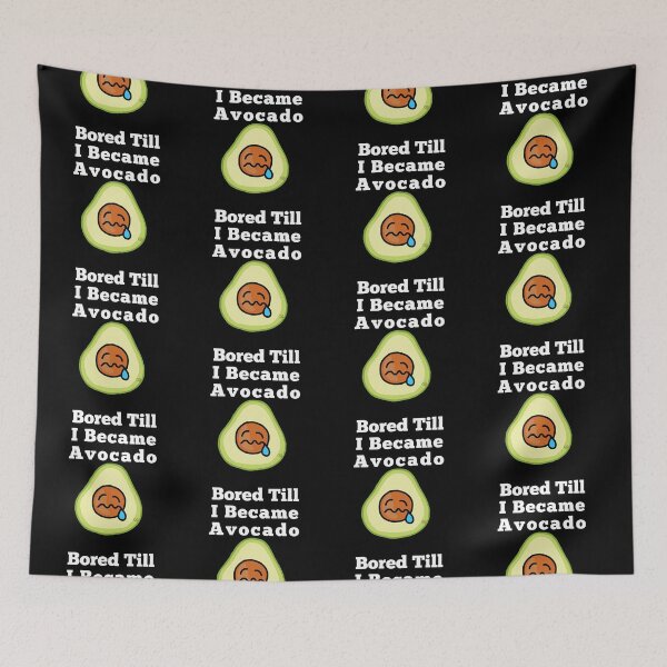 Item preview, LaMaisonOfMY NEW BORED TILL I BECAME AN AVOCADO COLLECTION NO.2 BLACK designed and sold by LaMaisonOfMY.