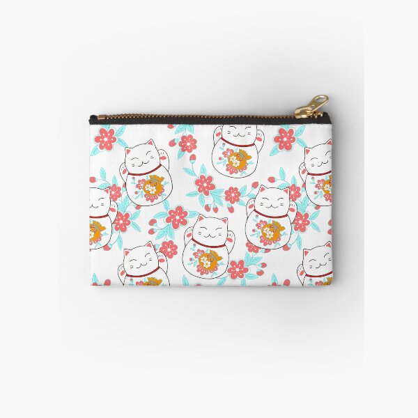 Item preview,  Cats maneki neko and Sakura flowers designed and sold by Drozdova.