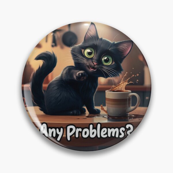 Item preview, Messy cat - coffee designed and sold by lavka-xd.