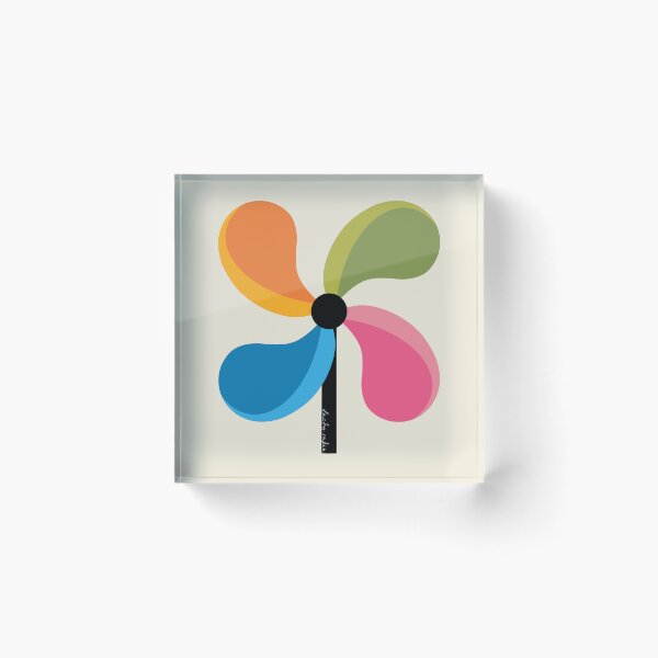 Item preview, Colorful Pinwheels on Cream (DP308-1) designed and sold by DuckyRubin.
