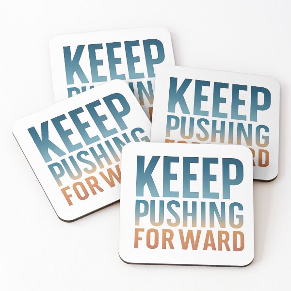Item preview, Inspirational 'Keep Pushing Forward' Design - Encouraging Words for Staying Strong designed and sold by UniGift.