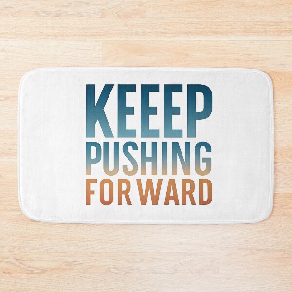 Item preview, Inspirational 'Keep Pushing Forward' Design - Encouraging Words for Staying Strong designed and sold by UniGift.