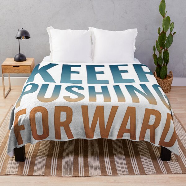 Item preview, Inspirational 'Keep Pushing Forward' Design - Encouraging Words for Staying Strong designed and sold by UniGift.