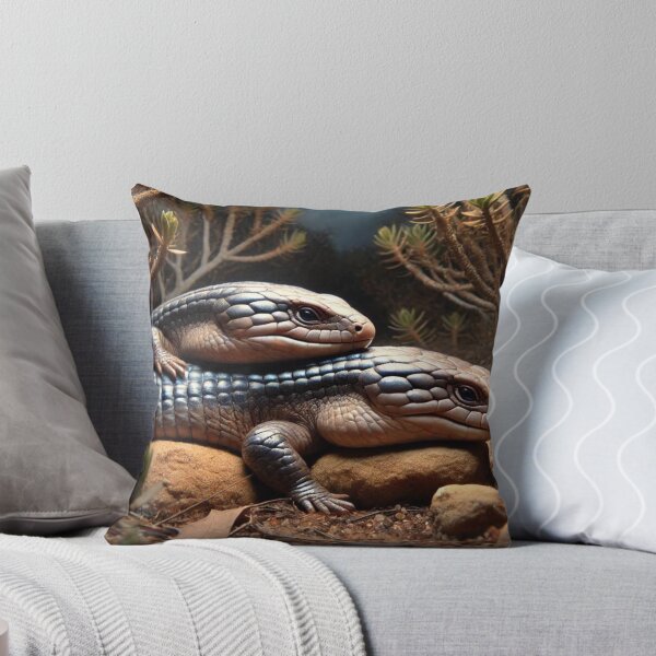 Item preview, Two Skinks Under Moonlight | Unique Nocturnal Reptile designed and sold by NocturnalNook.