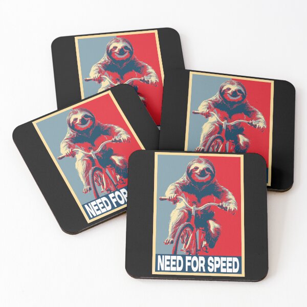 Item preview, Sloth Riding a Bicycle Funny Cycling HOPE designed and sold by TrueArtsStore.