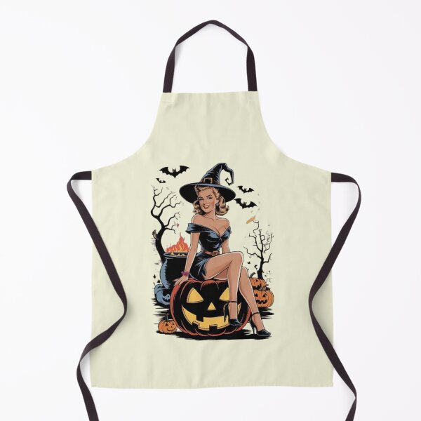 Item preview, Haunted Halloween: The Witch on the Pumpkin designed and sold by love3617.
