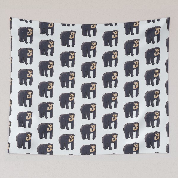 Item preview, Cute Sun bear drawing  designed and sold by Artofmayara.