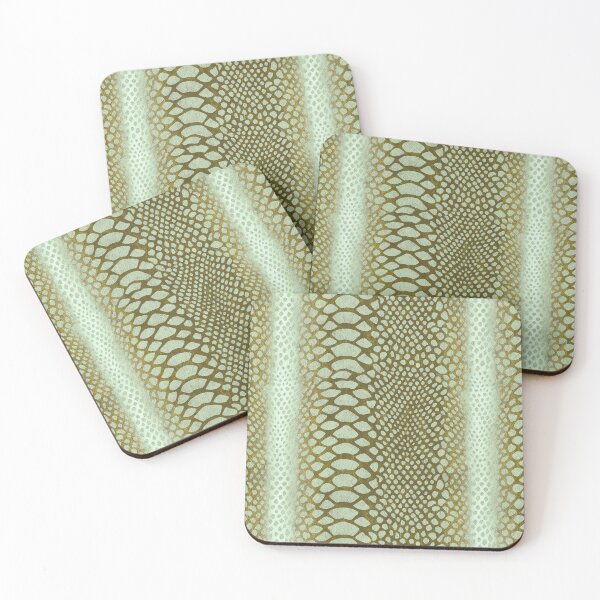 Item preview, Watercolor Snake Skin, Khaki version designed and sold by Alex  Blud.