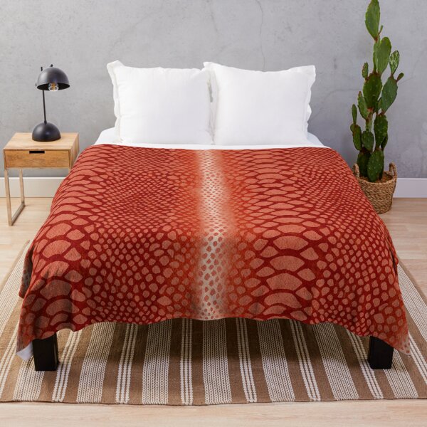 Item preview, Watercolor Snake Skin, Red version designed and sold by Alex Blud.