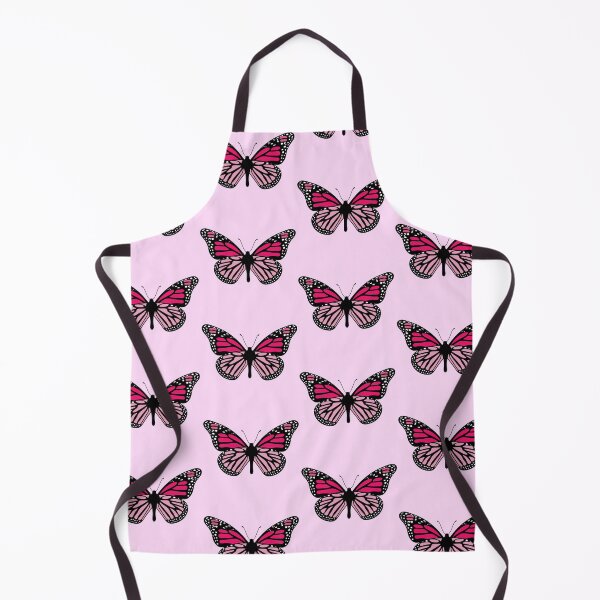 Item preview, Delicate Butterfly Illustration - Dark Pink and Black designed and sold by MrsCreative1.