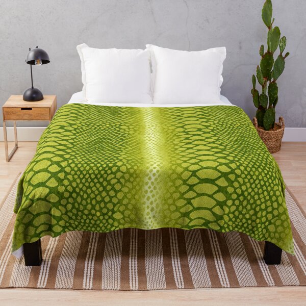 Item preview, Watercolor Snake Skin, Green version designed and sold by Alex Blud.