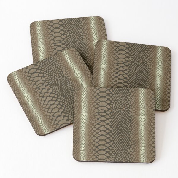 Item preview, Watercolor Snake Skin, Dark brown version designed and sold by Alex  Blud.