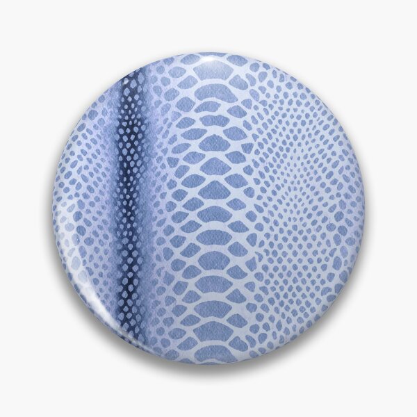Item preview, Watercolor Snake Skin, Light blue version designed and sold by Alex  Blud.