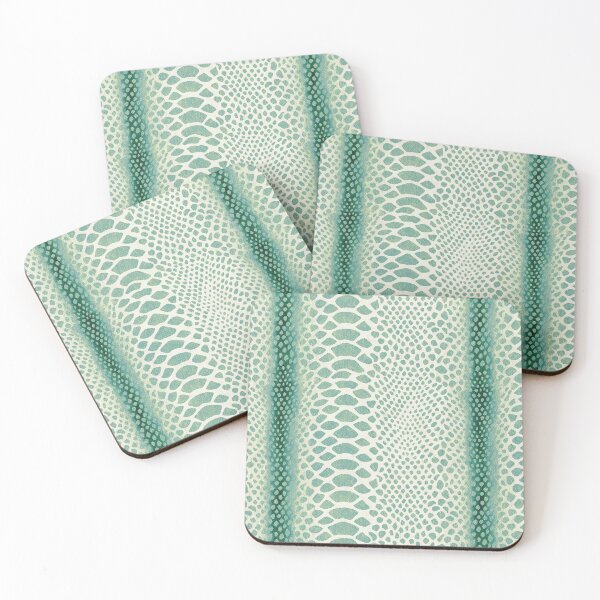 Item preview, Watercolor Snake Skin, Emerald version designed and sold by Alex  Blud.