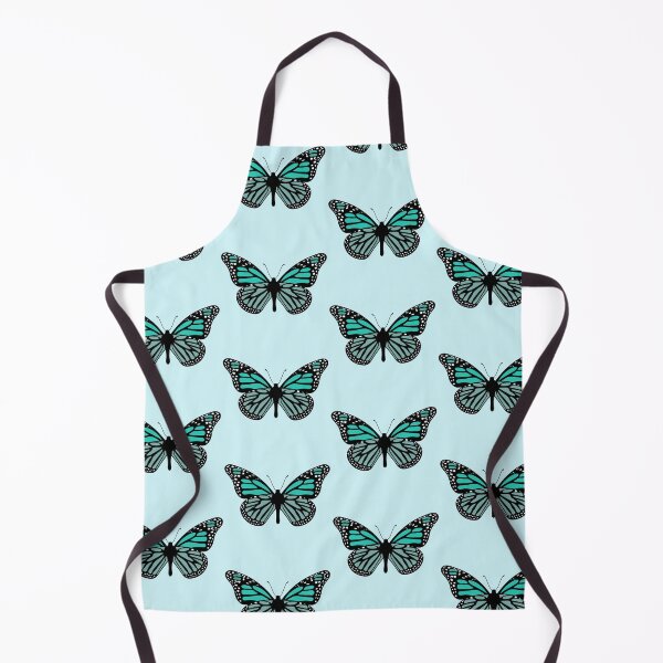 Item preview, Delicate Butterfly Illustration - Teal and Black designed and sold by MrsCreative1.