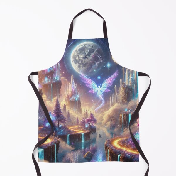 Item preview, Enchanting Fantasy World of Glowing Crystals and Surreal Landscapes designed and sold by TeslaSt0re.