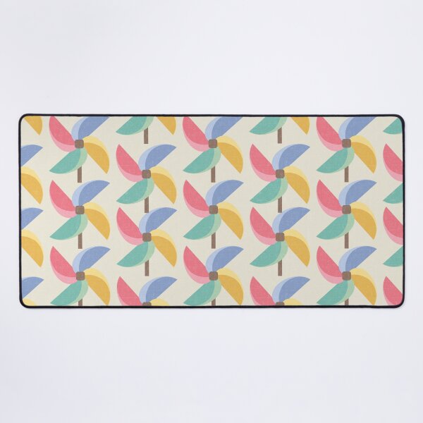 Item preview, Pastel Pinwheels on Cream (DP309-1) designed and sold by DuckyRubin.