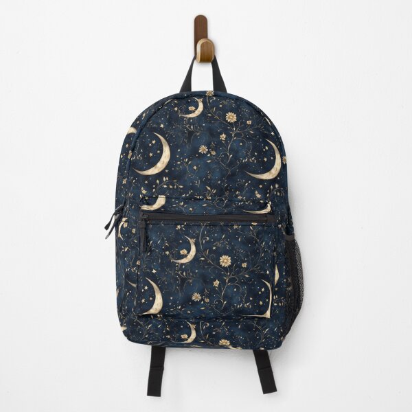 Item preview, Dark Moon Whispers: Dark Academia Floral and night Pattern designed and sold by · GAMING SOUL ·.