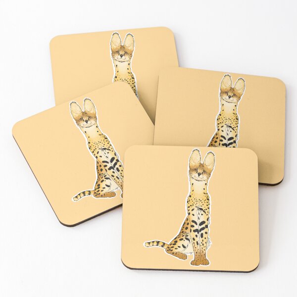 Item preview, Happy Serval Eyes Open designed and sold by VulpiSketch.