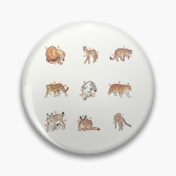 Item preview, Wild cats illustration pack designed and sold by Artofmayara.