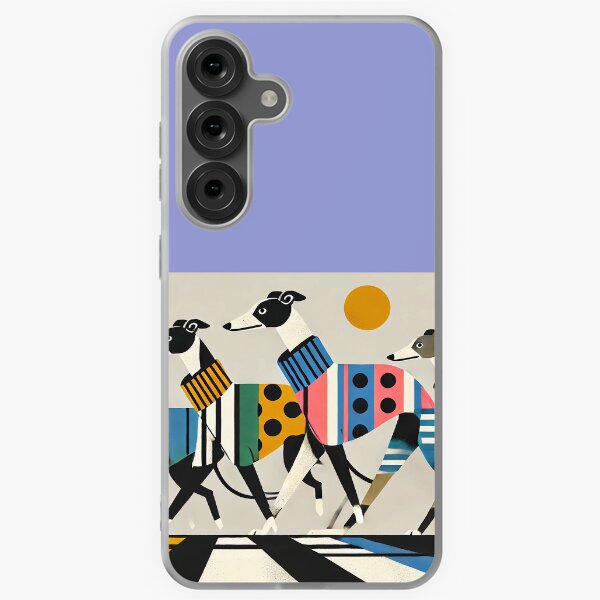 Item preview, Sighthound Greyhound Whippet Lurcher Abstract #2 designed and sold by Pet Canvas.