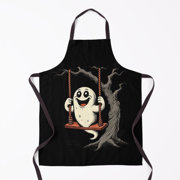 Item preview, Cute Swing Ghost Funny Halloween designed and sold by LuminOrb.