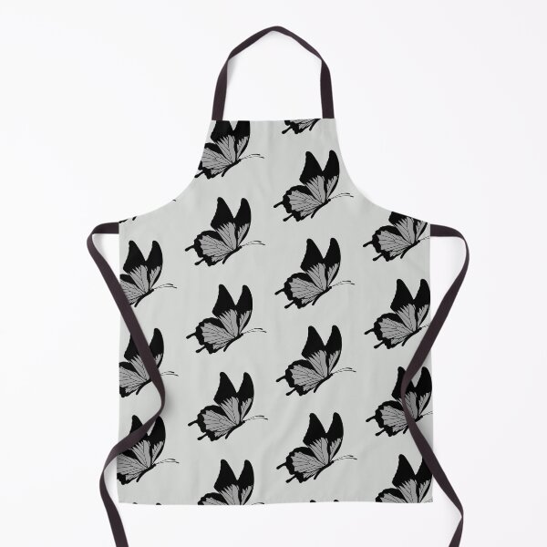 Item preview, Flying Butterfly Illustration - Grey and Black designed and sold by MrsCreative1.