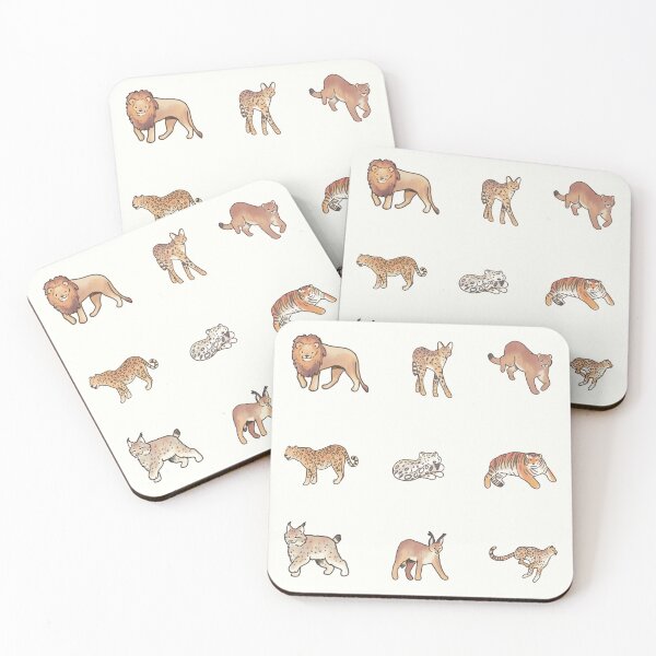 Item preview, Cute Wild cats art pack designed and sold by Artofmayara.