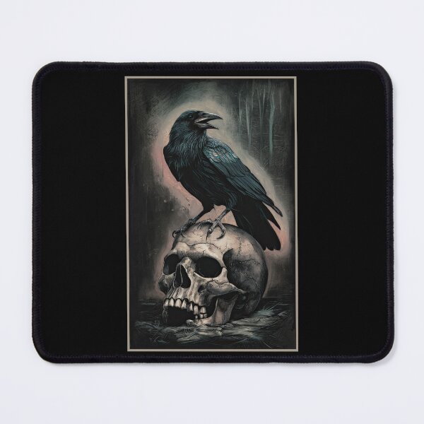Item preview, Raven and the Skull designed and sold by Angry Swan Designs.