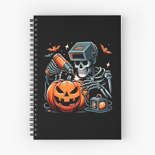 Item preview, Welder Skull - Funny Halloween Costume Welder Skeleton Welding a Spooky Pumpkin designed and sold by JUSTBEELEGANT.