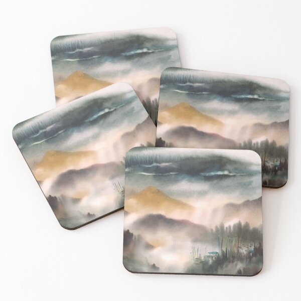 Item preview, Stormy Cloudy Himalaya mountain  designed and sold by SamirArt.