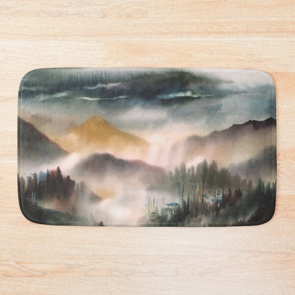 Item preview, Stormy Cloudy Himalaya mountain  designed and sold by SamirArt.