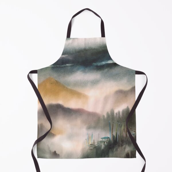 Item preview, Stormy Cloudy Himalaya mountain designed and sold by SamirArt.